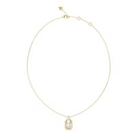 Necklace Guess Woman in Steel Cristallo JUBN06 389JW YG